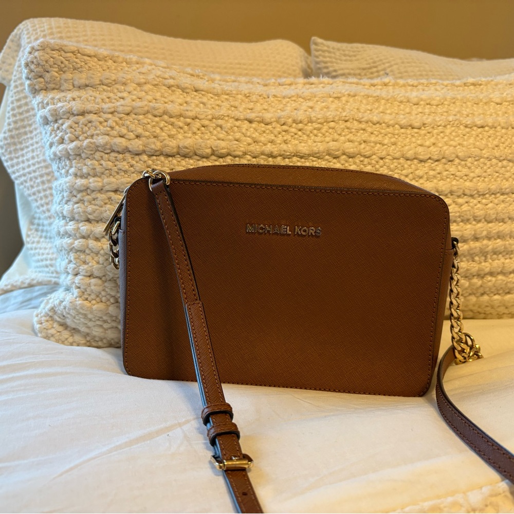 Michael Kors Tan Crossbody Bag